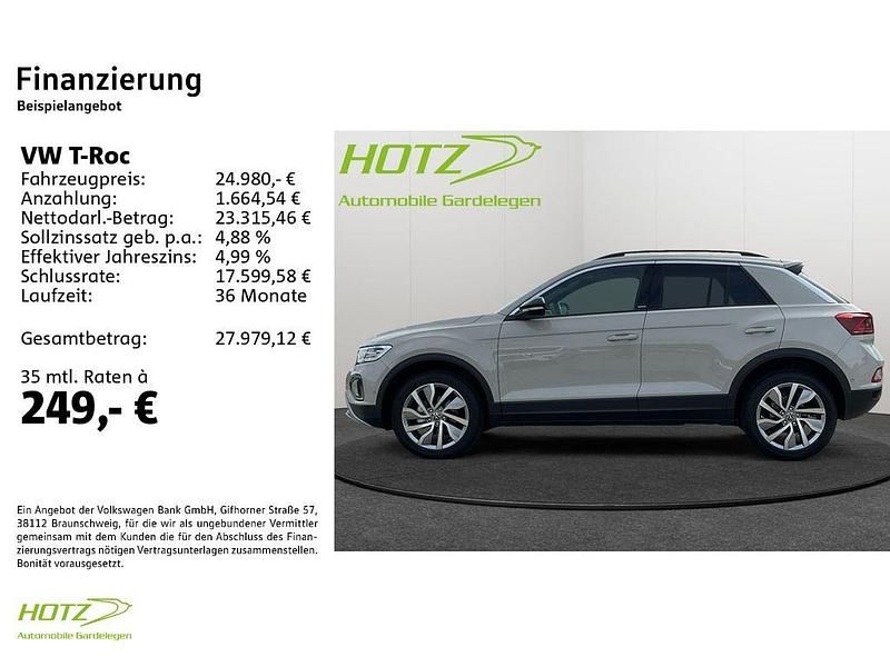 Gebraucht VW T-Roc Move 150 PS (110 kW) 2024 Grau SUV
