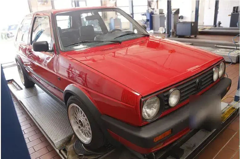 Gebraucht VW Golf II GTI 110 PS (80 kW) 1990 Rot Kleinwagen