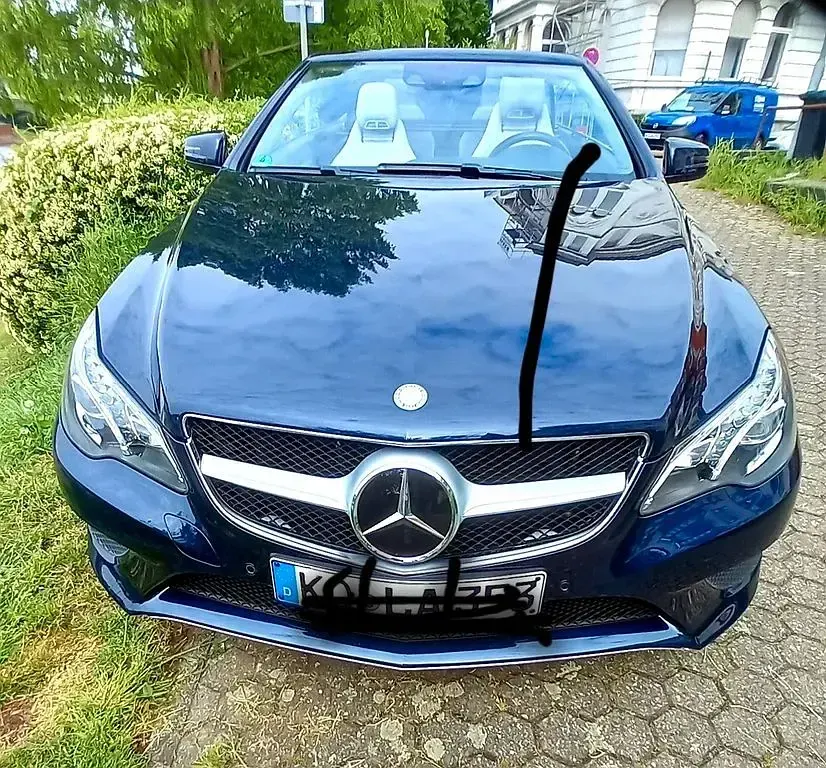 Occasion Mercedes E200 184 ch (135 kW) 2014 Bleue Cabriolet