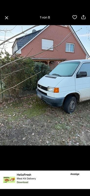 Gebraucht VW Transporter 69 PS (50 kW) 2001 Weiß Van