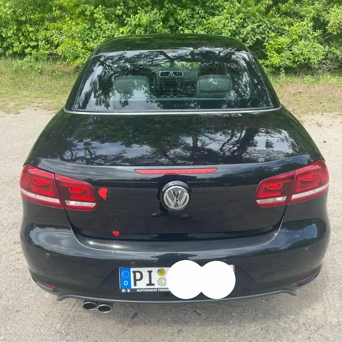 Gebraucht VW Eos 148 PS (108 kW) 2013 Schwarz Cabrio