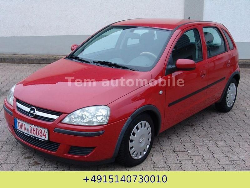 Gebraucht Opel Corsa Edition 60 PS (44 kW) 2004 Rot Kleinwagen