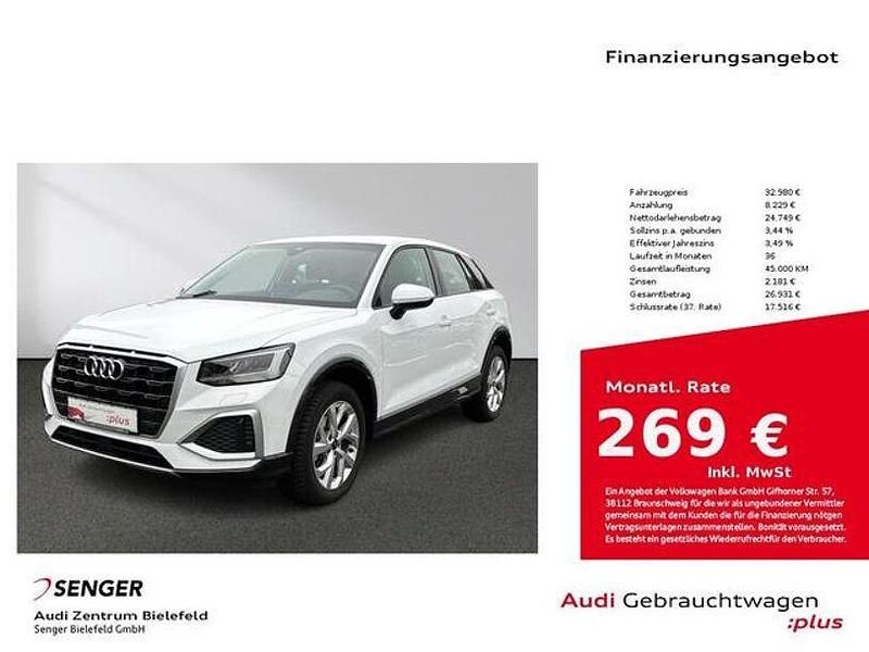 Arkonaweiß Gebraucht 2024 Audi Q2 Advanced Plus SUV | 32.980 € (Teuer) - Bild 1/3