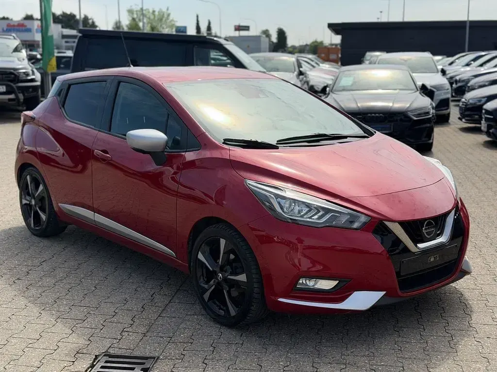 Gebraucht Nissan Micra N-Connecta 90 PS (66 kW) 2018 Rot Kleinwagen