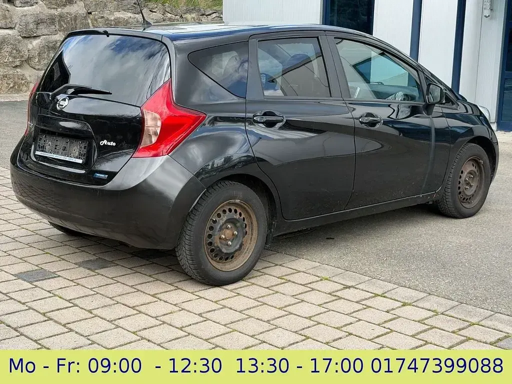 Gebraucht Nissan Note Acenta+ 90 PS (66 kW) 2016 Schwarz Kleinwagen
