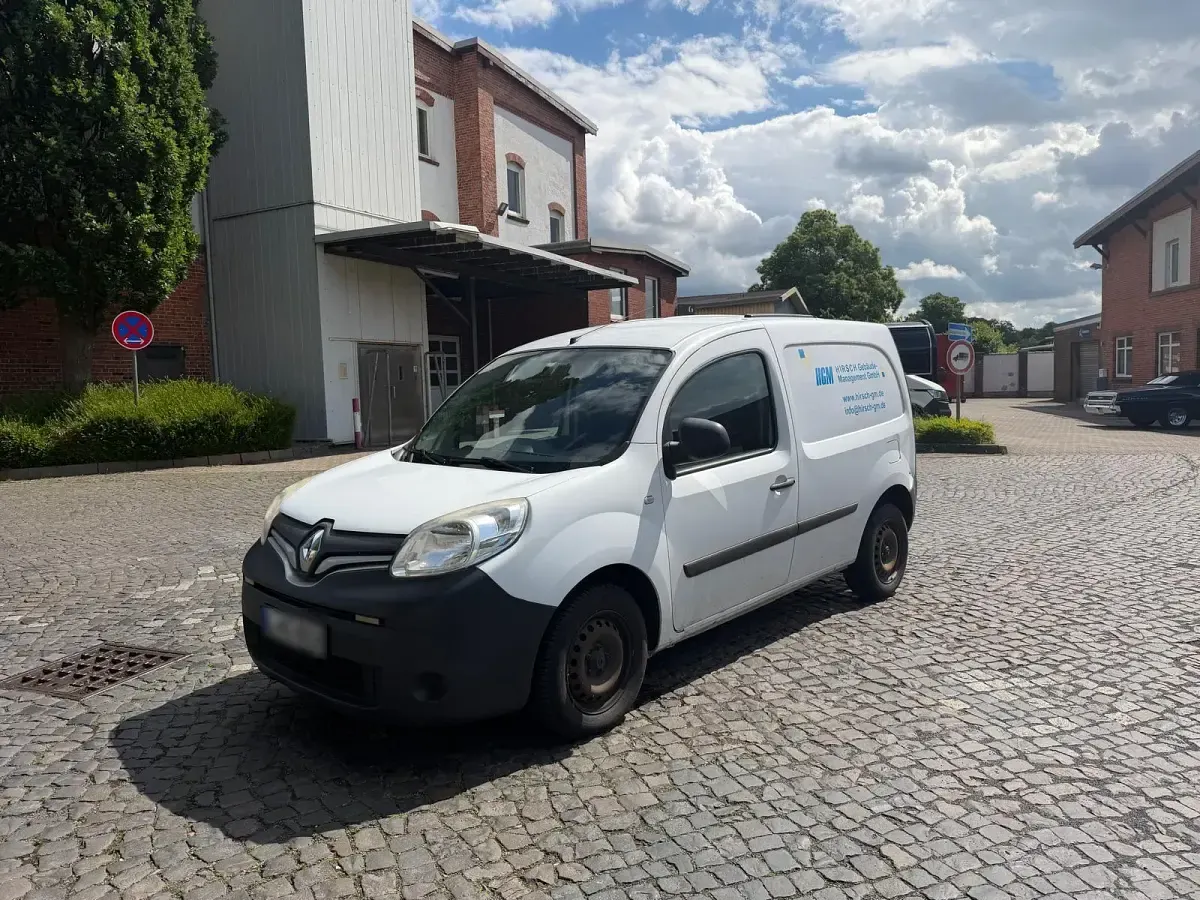 Gebraucht Renault Kangoo Expression 90 PS (66 kW) 2015 Weiß Van / Kleinbus