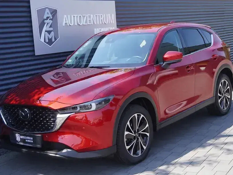 Gebraucht Mazda CX-5 Sports-Line 184 PS (135 kW) 2022 Soul red crystal metallic SUV