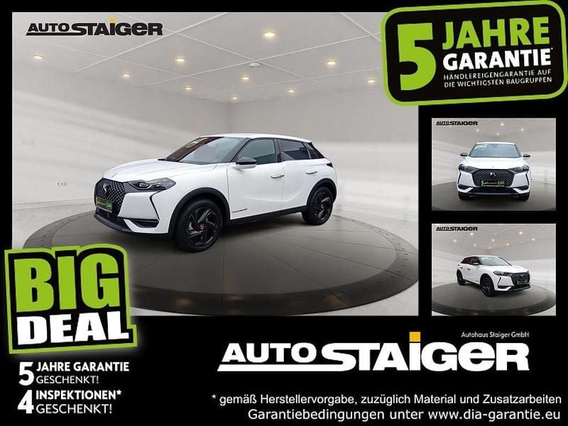Weiß Gebraucht 2022 DS Automobiles DS3 Crossback E-Tense Performance Line Plus SUV | 14.987 € (Guter Preis) - Bild 1/4