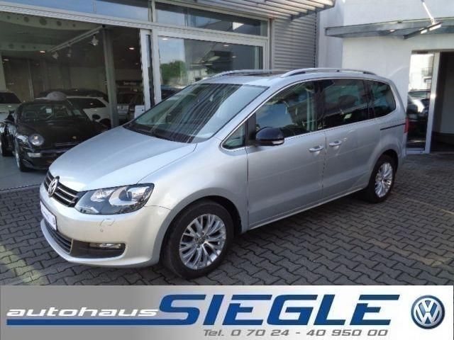 Gebraucht VW Sharan Style 140 PS (102 kW) 2012 Silber metallic Van / Kleinbus