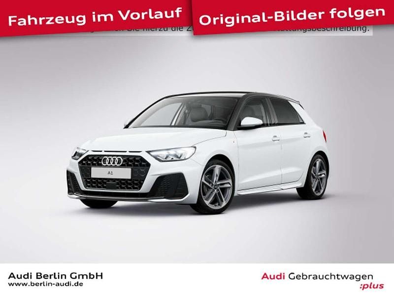 Gletscherweiß metallic/mythoss Neu 2025 Audi A1 S-Line Kleinwagen | 26.490 € (Etwas zu teuer) - Bild 1/3