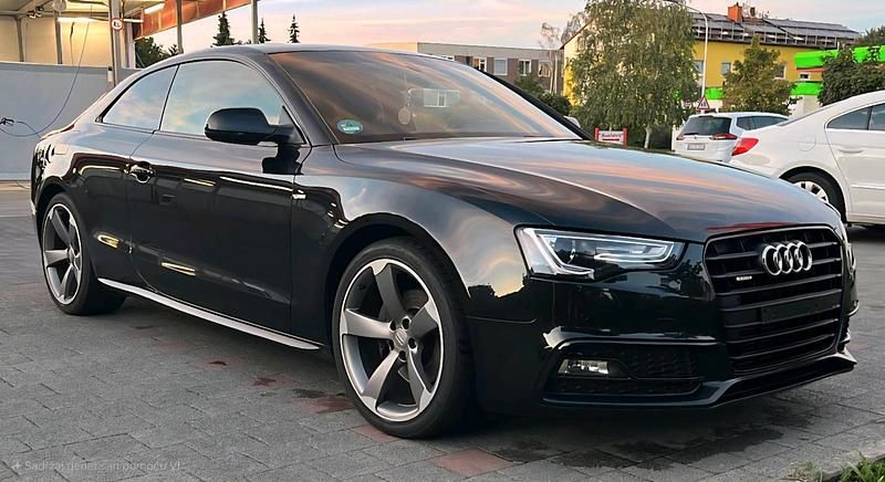 Gebraucht Audi A5 S-Line 2014 Schwarz Coupé