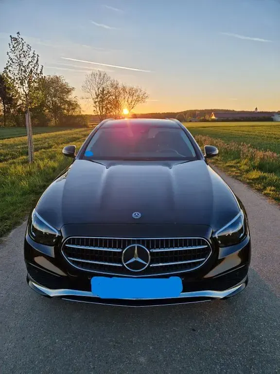 Brugt Mercedes E220 194 HK (142 kW) 2020 Sort Sedan