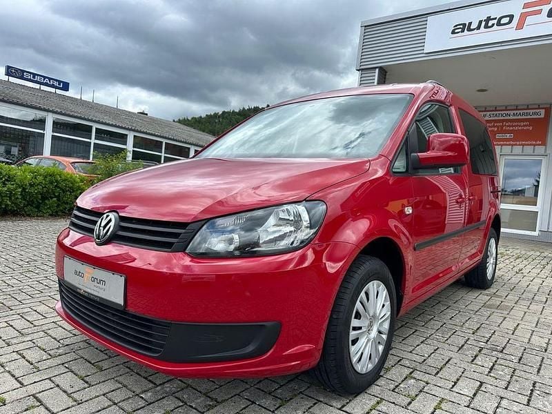 Rot Gebraucht 2013 VW Caddy Trendline Van / Kleinbus | 6.800 € (Guter Preis) - Bild 1/4