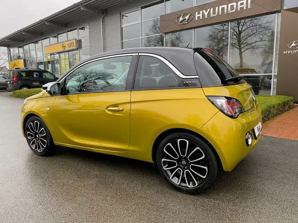Gebraucht Opel Adam Jam 101 PS (74 kW) 2017 Diamond yellow gelbmetallic Kleinwagen