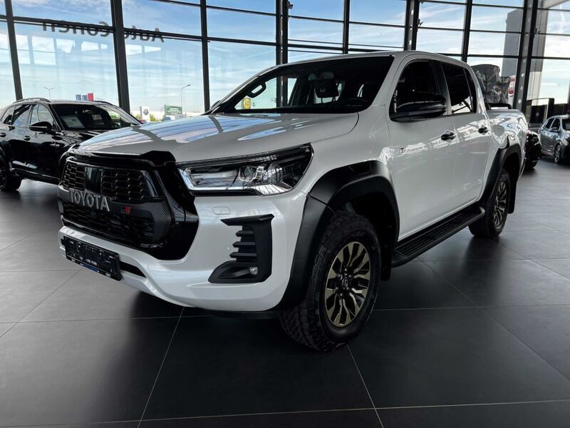 Platinumweiß perleffekt Gebraucht 2024 Toyota HiLux Sport Abholung | 56.880 € (Teuer) - Bild 1/4