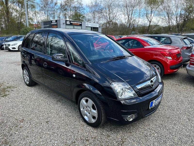 Gebraucht Opel Meriva Innovation 101 PS (74 kW) 2009 Schwarz Van / Kleinbus