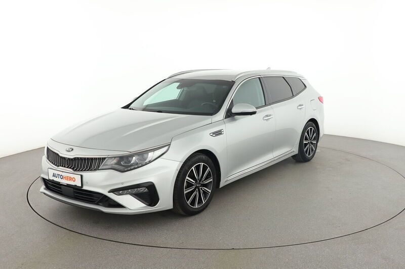 Silber Gebraucht 2019 Kia Optima Spirit Kombi | 17.880 € (Fairer Preis) - Bild 1/4