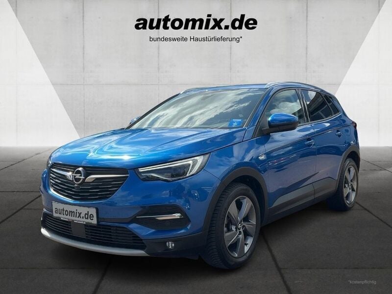 Topas blau Gebraucht 2021 Opel Grandland X Elegance SUV | 18.239 € (Fairer Preis) - Bild 1/4