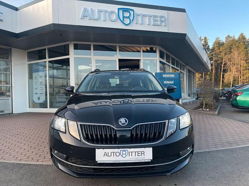 Gebraucht Skoda Octavia Style 116 PS (85 kW) 2018 Schwarzmagic perleffekt (metallic) Kombi