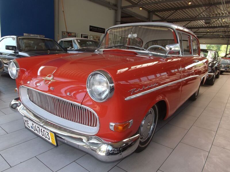Rot Gebraucht 1960 Opel Olympia Limousine | 28.850 € - Bild 1/4