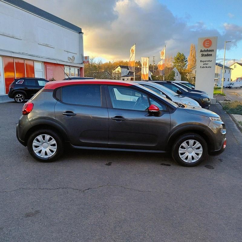 Gebraucht Citroën C3 Feel 82 PS (60 kW) 2017 Shark grau Kleinwagen