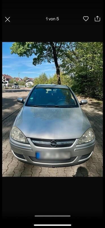 Silber Gebraucht 2005 Opel Corsa Kleinwagen | 750 € (Guter Preis) - Bild 1/4