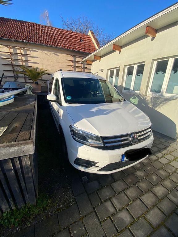 Gebraucht VW Caddy Maxi 102 PS (75 kW) 2019 Weiß Van / Kleinbus