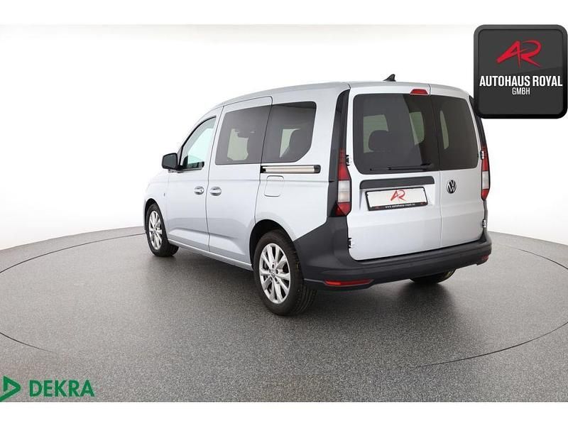Gebraucht VW Caddy 122 PS (89 kW) 2021 Silber (metallic) Van / Kleinbus