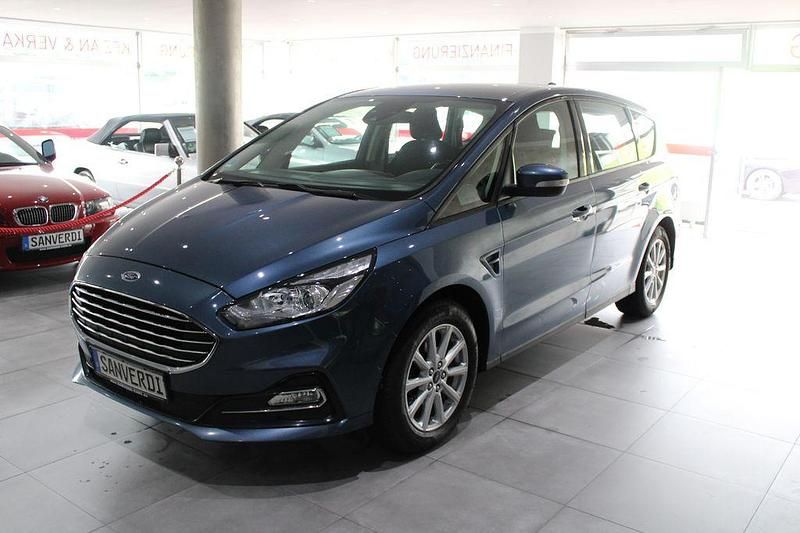 Blau Gebraucht 2021 Ford S-MAX S Van / Kleinbus | 14.990 € (Teuer) - Bild 1/4
