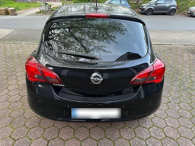 Gebraucht Opel Corsa 90 PS (66 kW) 2017 Schwarz Kleinwagen