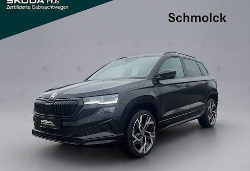 Gebraucht Skoda Karoq SportLine 150 PS (110 kW) 2024 Schwarz SUV