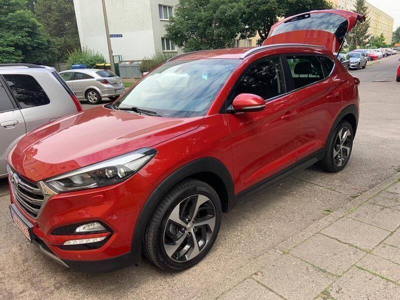 Rot Gebraucht 2016 Hyundai Tucson SUV | 14.999 € - Bild 1/4