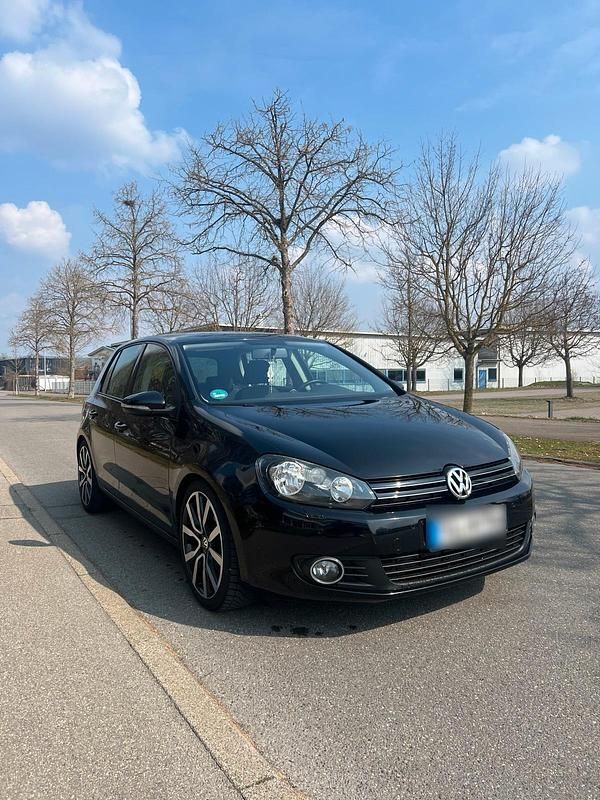 Gebraucht VW Golf VI 110 PS (80 kW) 2009 Schwarz Kleinwagen