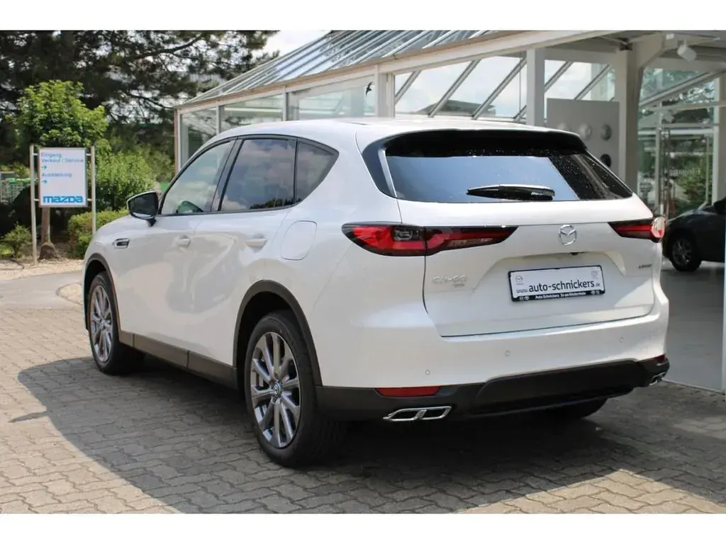 Gebraucht Mazda CX-60 Exclusive-Line 254 PS (186 kW) 2025 Rhodium white SUV