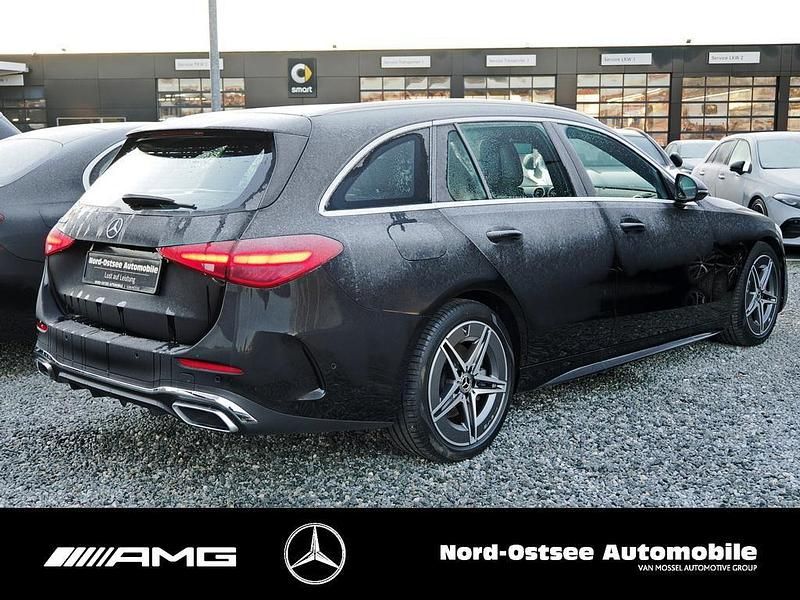 Gebraucht Mercedes C300 AMG 258 PS (189 kW) 2025 Metalliclack obsidianschwarz Kombi