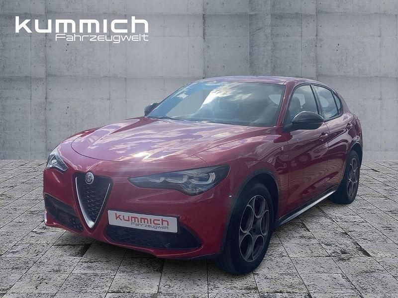 Rot Gebraucht 2023 Alfa Romeo Stelvio Ti SUV | 37.900 € (Teuer) - Bild 1/4