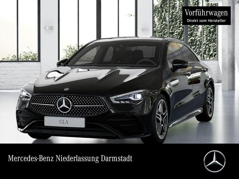 Schwarz Gebraucht 2025 Mercedes CLA200 AMG line Limousine | 39.950 € (Teuer) - Bild 1/4