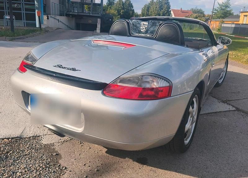 Gebraucht Porsche Boxster 204 PS (150 kW) 1998 Silber Cabrio