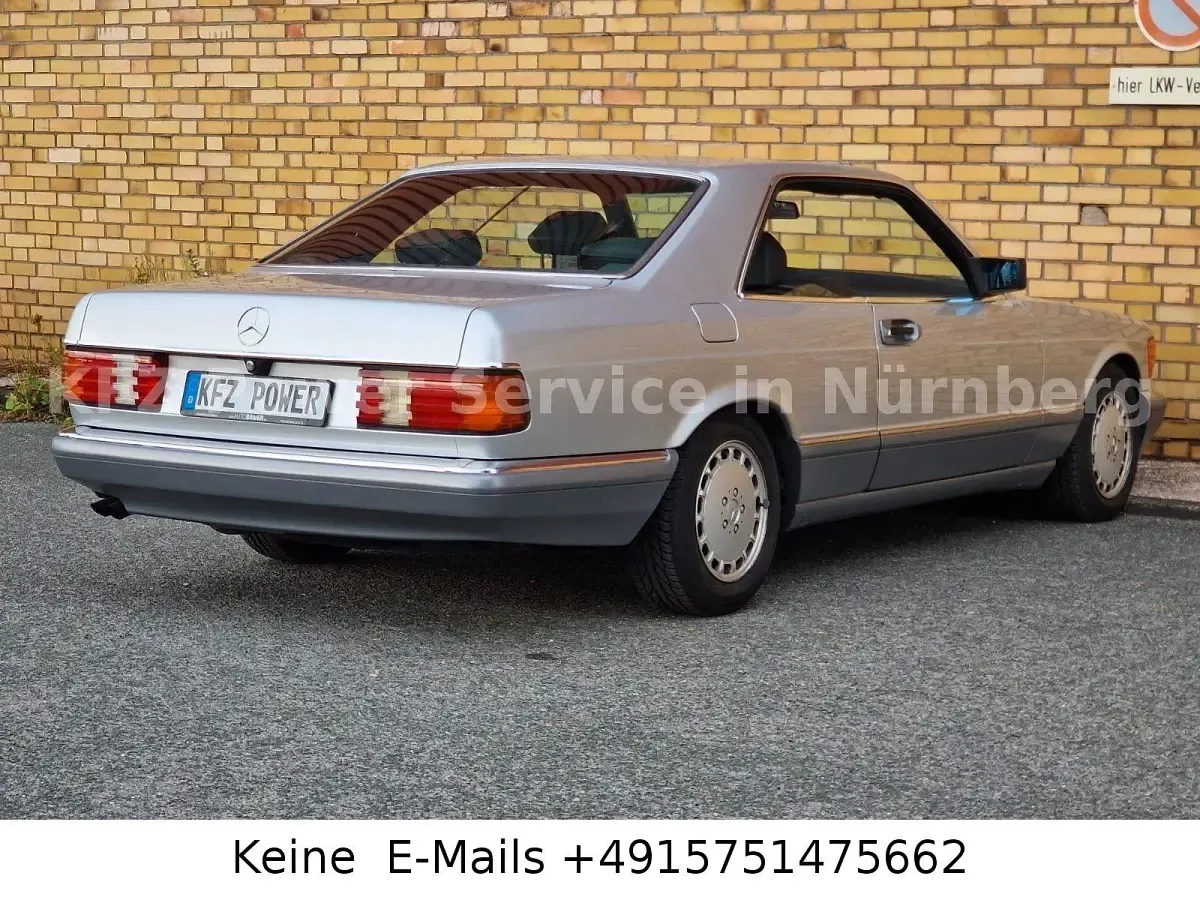 Gebraucht Mercedes 420 224 PS (164 kW) 1991 Silber Cabrio