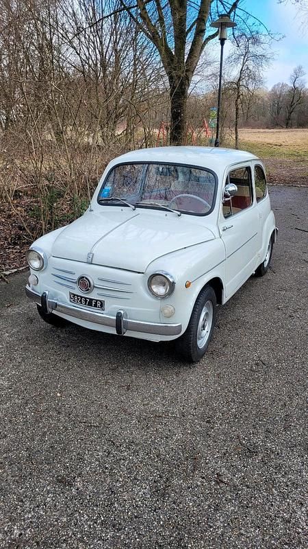 Gebraucht Fiat 600D 29 PS (21 kW) 1963 Weiß Kleinwagen