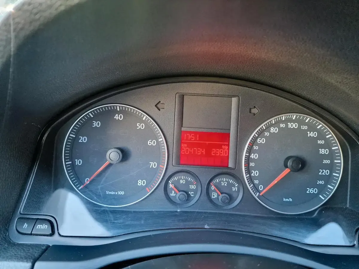 Gebraucht VW Golf V 136 PS (100 kW) 2007 Blau Kleinwagen