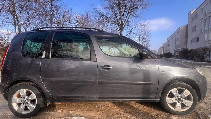 Gebraucht Skoda Roomster Comfort 86 PS (63 kW) 2008 Schwarz Van / Kleinbus