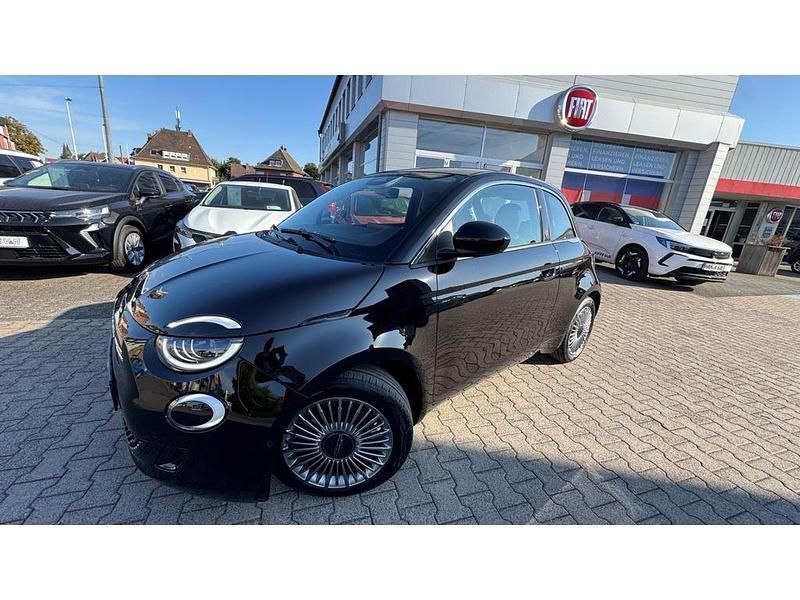Neu Fiat 500e Red 69 kW (95 PS) 2025 Schwarz Kleinwagen