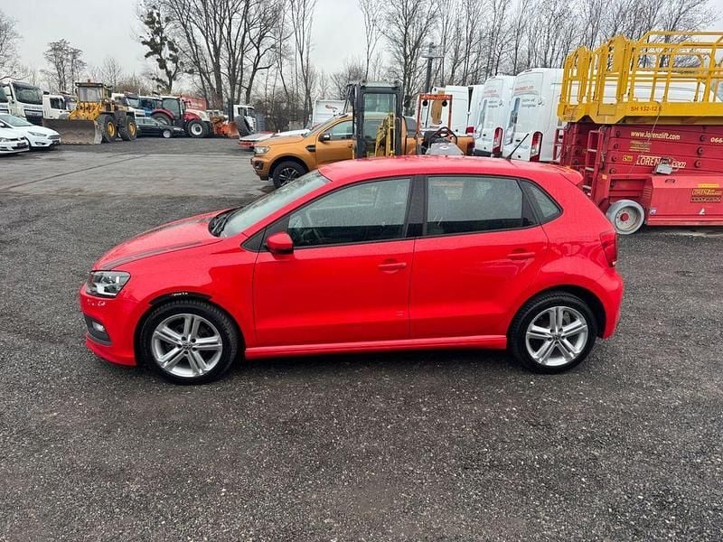 Gebraucht VW Polo R-line 60 PS (44 kW) 2013 Rot Kleinwagen