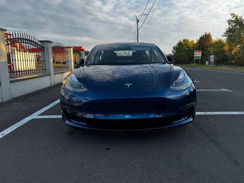 Gebraucht Tesla Model 3 Long Range AWD 366 kW (498 PS) 2021 Blau Limousine