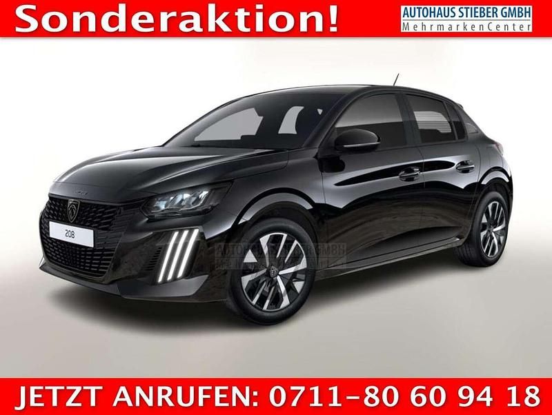 Schwarz Neu 2025 Peugeot 208 Style Kleinwagen | 19.149 € (Superpreis) - Bild 1/4