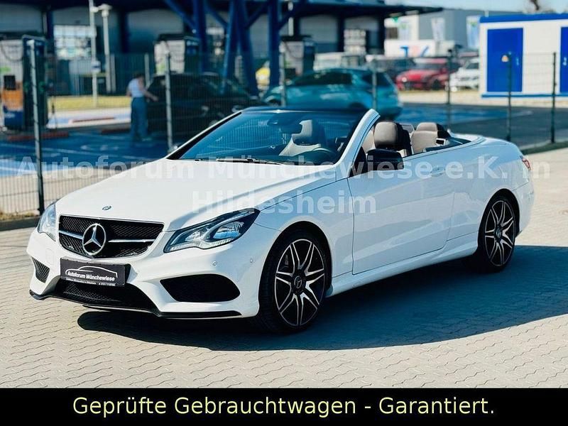 Gebraucht Mercedes E250 AMG line 211 PS (155 kW) 2016 Weiß Cabrio