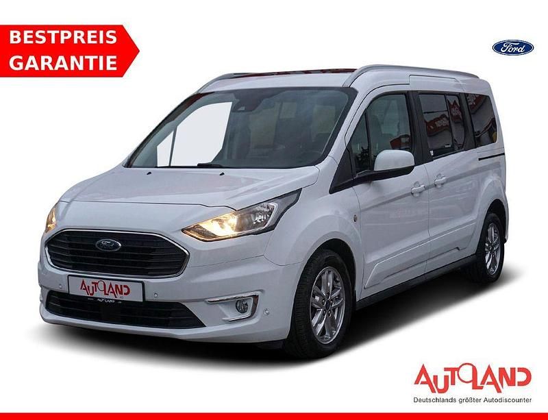 Weiß Gebraucht 2018 Ford Grand Tourneo Connect Titanium Van / Kleinbus | 19.990 € (Teuer) - Bild 1/4