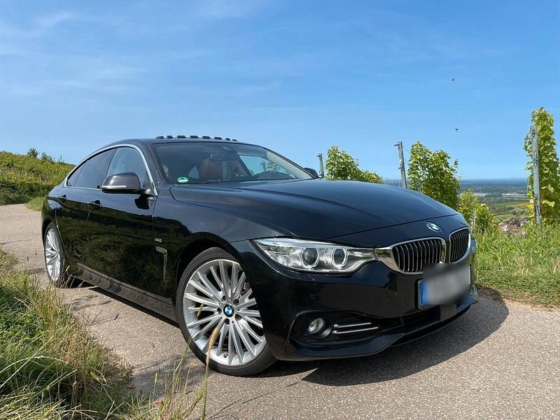 Schwarz Gebraucht 2015 BMW 430 Gran Coupé Luxury Line Coupé | 18.700 € (Etwas zu teuer) - Bild 1/4