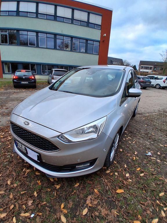 Grau Gebraucht 2017 Ford C-MAX Cool & Connect Van / Kleinbus | 8.800 € (Guter Preis) - Bild 1/4